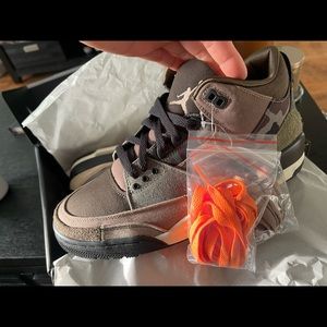 Jordan Retro 3 Camo dark hazel multi color ‘Patchwork’ mens size 9